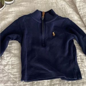 Navy Polo Quarter Zip